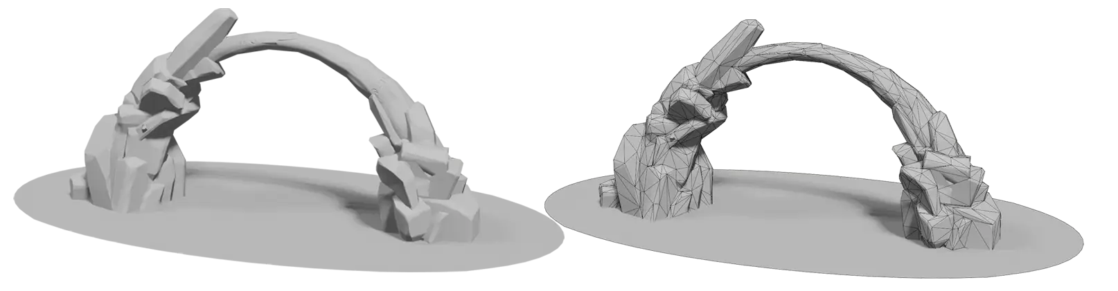 Arch 3D model